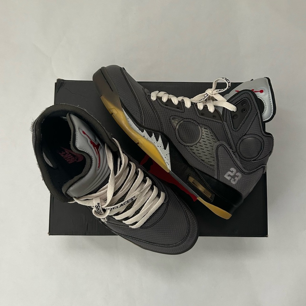Air Jordan 5 Off White Muslin (1:1)